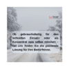 Wotan's Scheibenfrostschutz bis -20°C